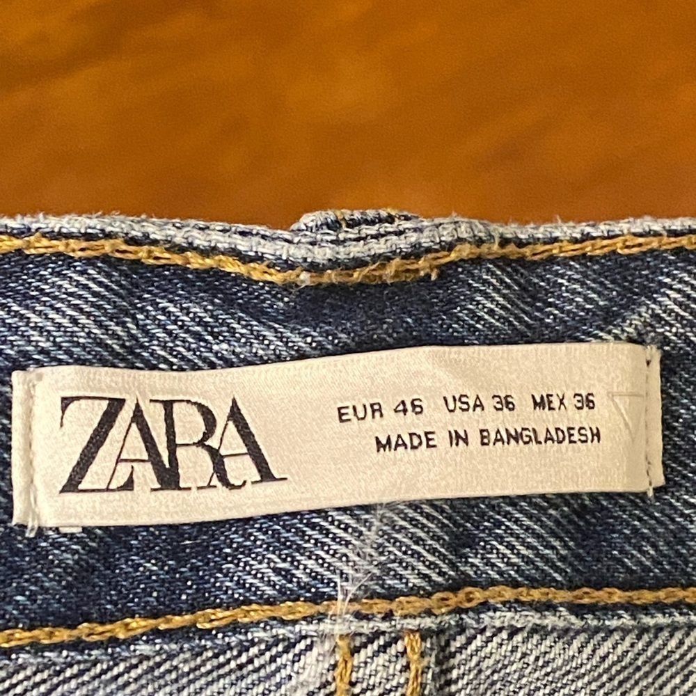 ZARA STRAIGHT FIT JEAN - Picture 5 of 5